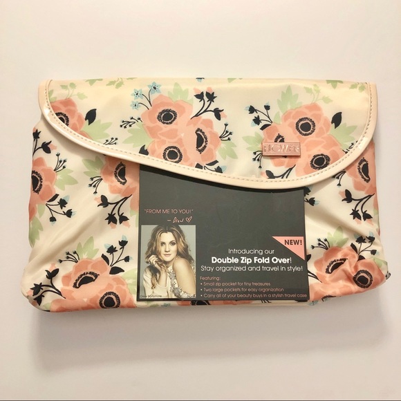 flower beauty bag